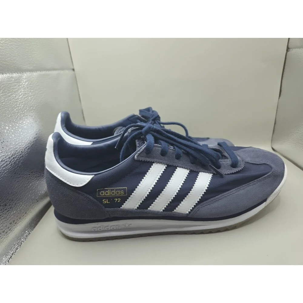 Adidas SL 72 RS Night Indigo Cloud White Shadow Navy Mens 9.5 Blue IH8017 VNDS